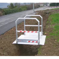 Passerelle charges ultra lourdes