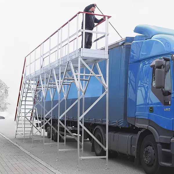 Pour l`entretien de camions